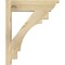 Ekena Millwork Merced Rough Sawn Traditional Outlooker, Douglas Fir, 6"W x 20"D x 24"H OUT06X20X24MRC01RDF - alternate 2